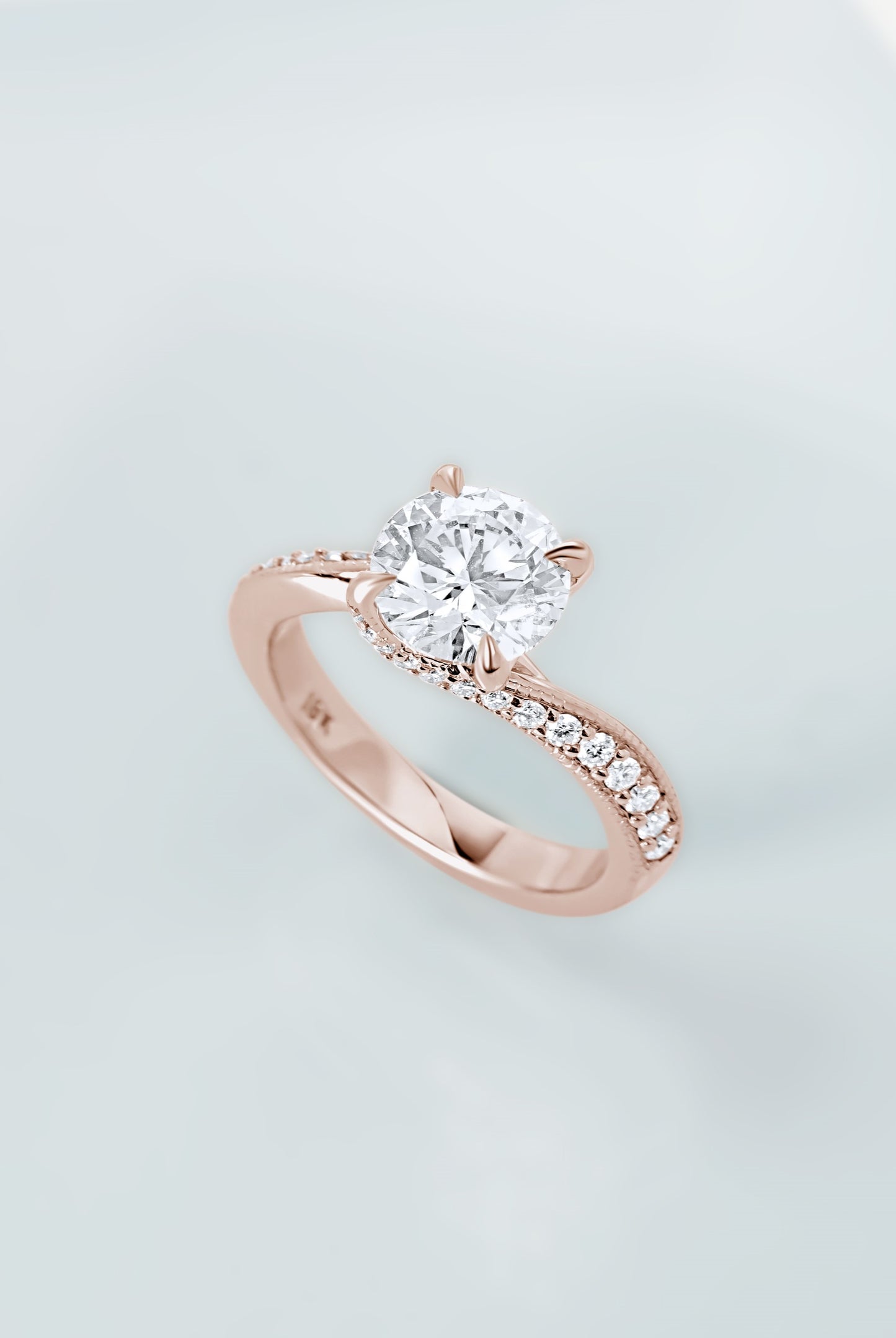 Curves Bypass Engagement Ring