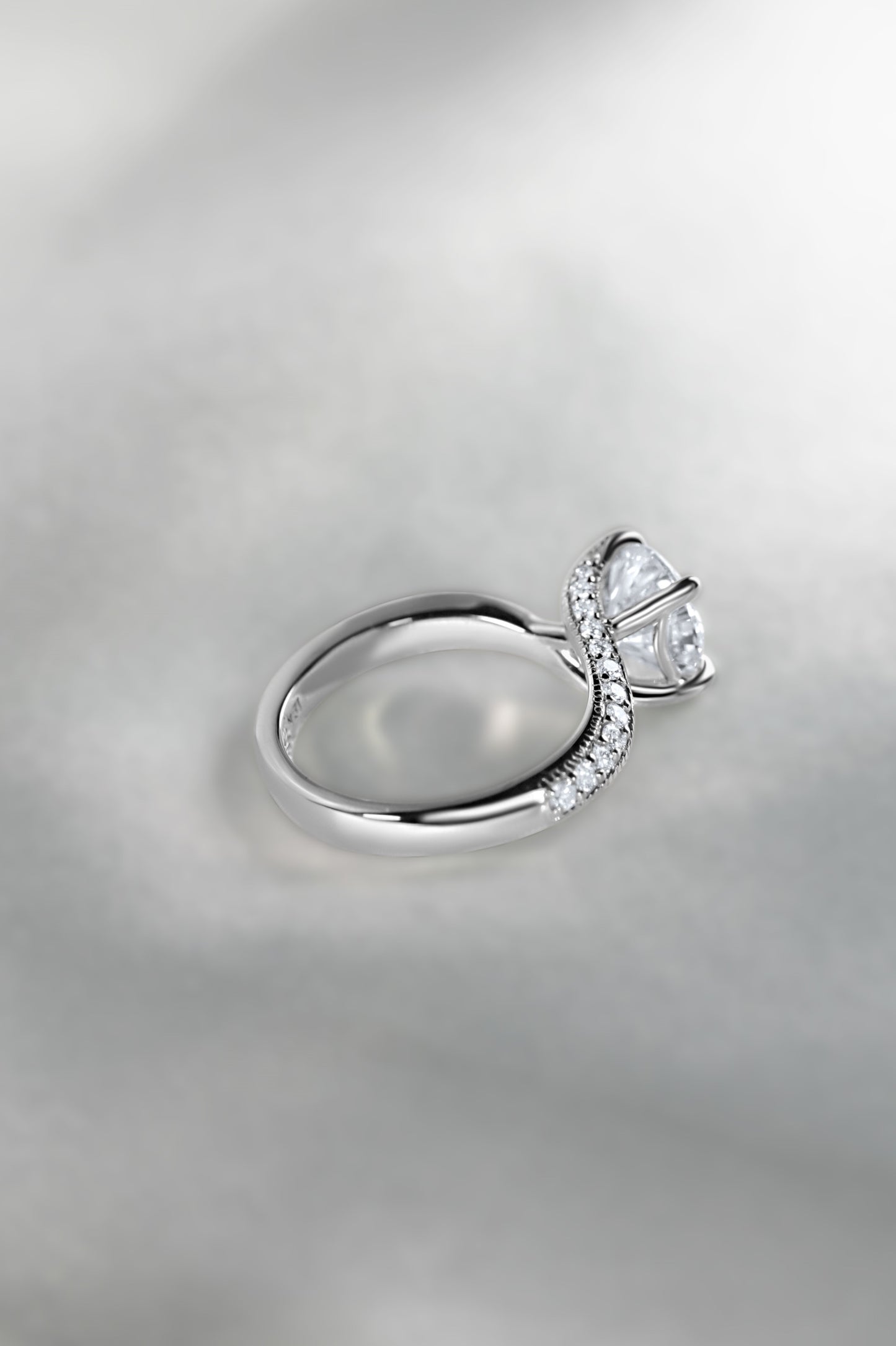 Curves Bypass Engagement Ring