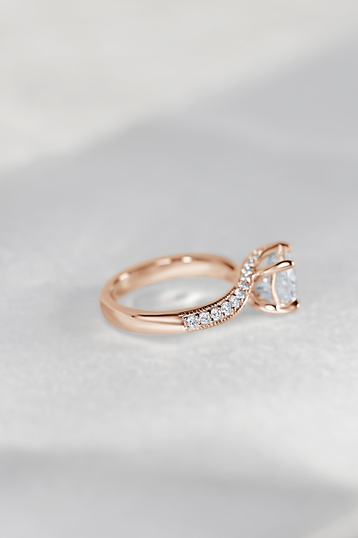 Curves Bypass Engagement Ring