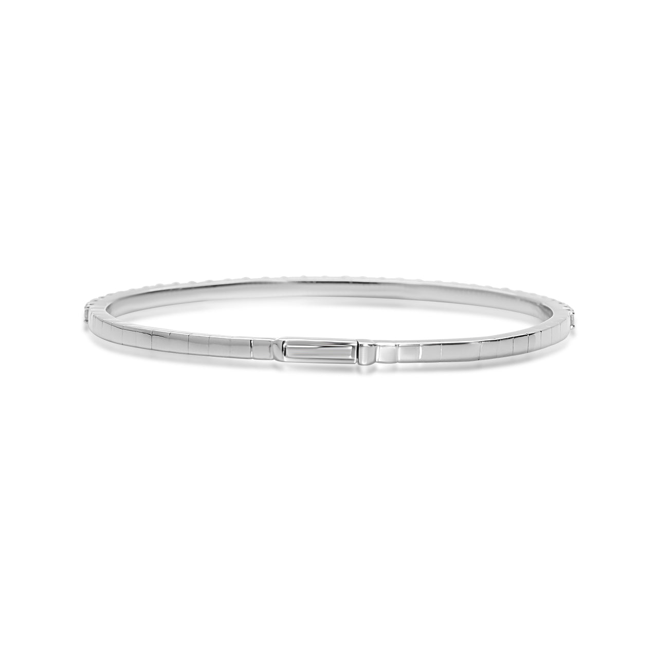 Diamond Flexible Hinged Bangle Bracelet