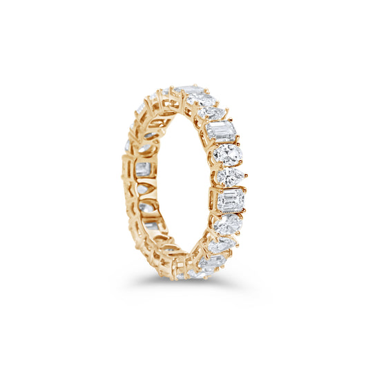 Diamond Eternity Band (Emerald, Pear, Oval)