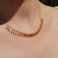 18K Multicolor Sapphire & Diamond Cascade Necklace