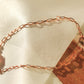 Watermelon Tourmaline & Diamond Paperclip Link Bracelet (1.08ctw)