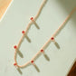 Spinel Seven Stone Dangle Necklace 2.34ctw