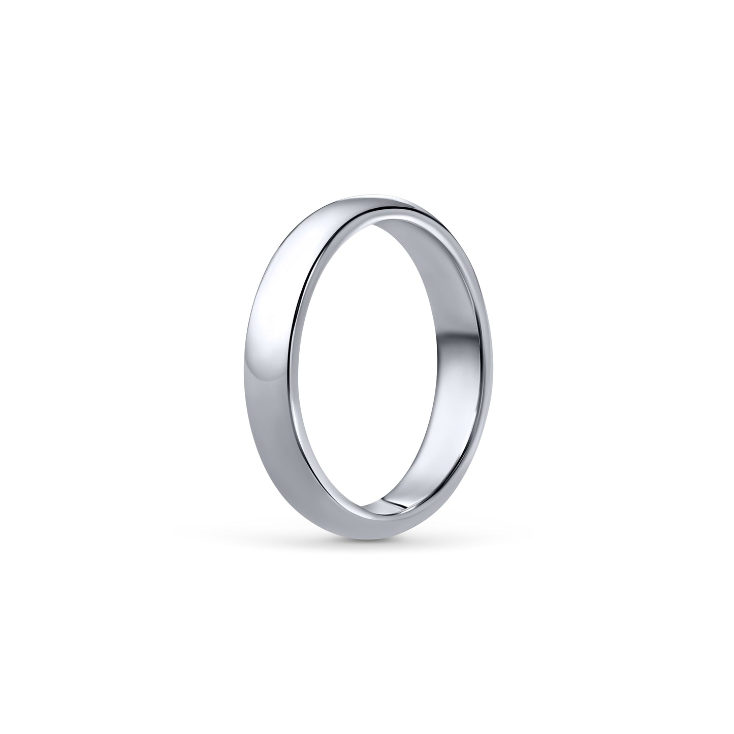 4mm Domed Wedding Band