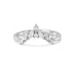 Charlotte Marquise and Round Diamond Band