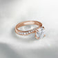 Curves Bypass Engagement Ring