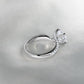 Curves Bypass Engagement Ring