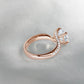 Curves Bypass Engagement Ring