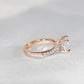Curves Bypass Engagement Ring