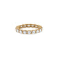 Olena Oval Brilliant Cut Diamond Eternity Band