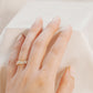 Grace Pear and Round Alternating Diamond Band