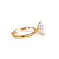 Hidden Halo Solitaire Engagement Ring