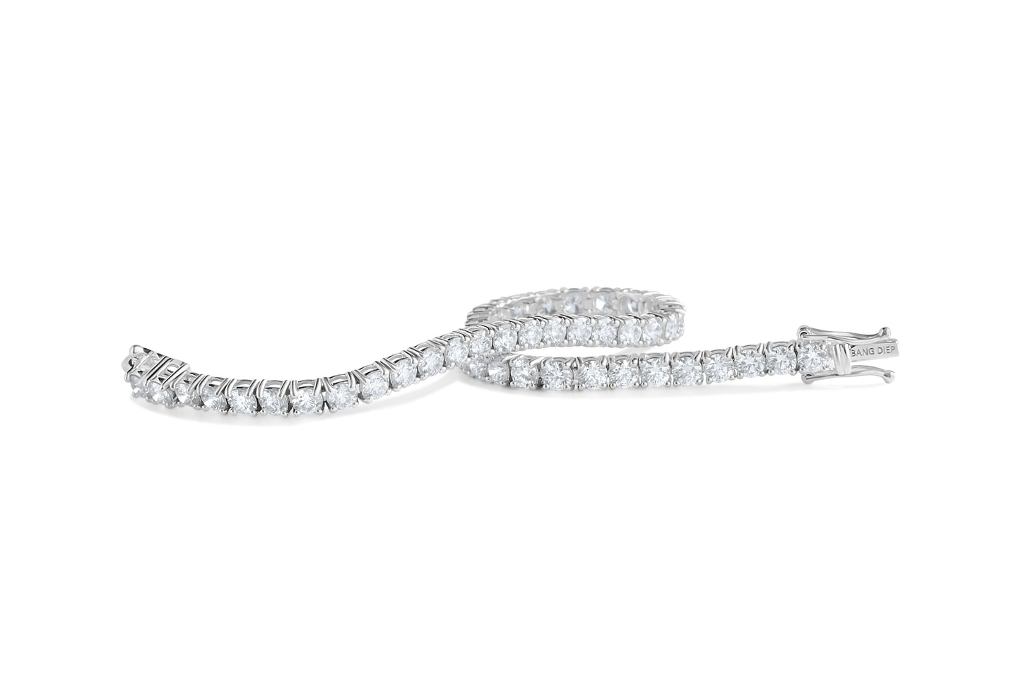 Round Diamond Tennis Bracelet 2.8mm