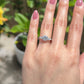 Round Brilliant Cut Three Stone Diamond Engagement Ring