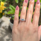 Round Brilliant Cut Three Stone Diamond Engagement Ring