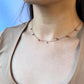 Spinel Seven Stone Dangle Necklace 1.35ctw