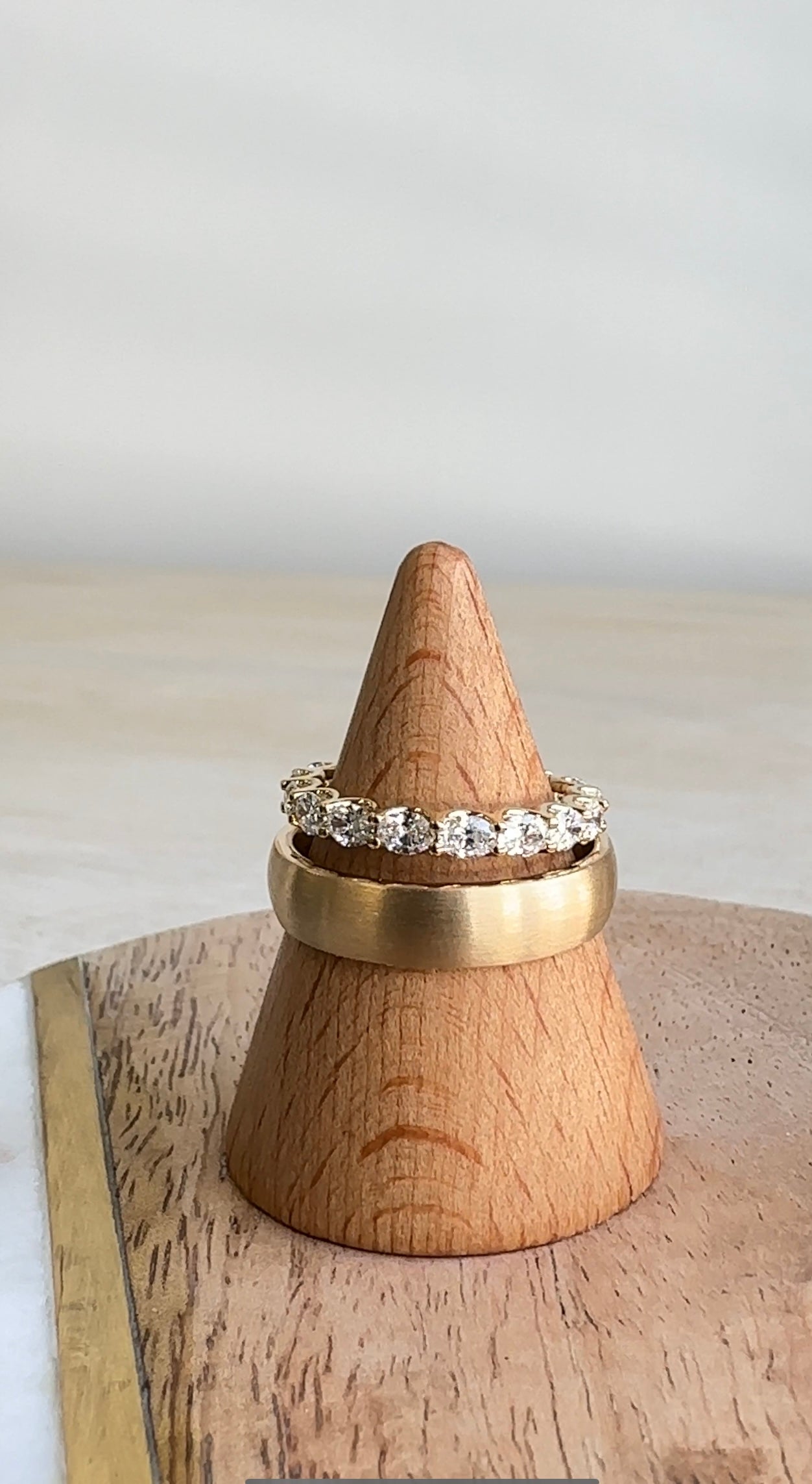 Olena Oval Brilliant Cut Diamond Eternity Band