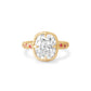 Kora Old Mine Cut Bezel Set Ring