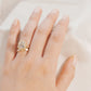 Kora Old Mine Cut Bezel Set Ring