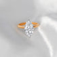 Marquise Diamond Solitaire Compass Prong Engagement Ring