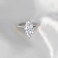 Marquise Diamond Solitaire Compass Prong Engagement Ring