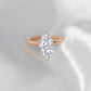 Marquise Diamond Solitaire Compass Prong Engagement Ring