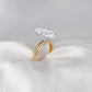 Marquise Diamond Solitaire Compass Prong Engagement Ring