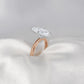 Marquise Diamond Solitaire Compass Prong Engagement Ring