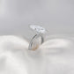 Marquise Diamond Solitaire Compass Prong Engagement Ring