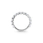 Olena Oval Brilliant Cut Diamond Band 2/3