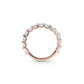 Olena Oval Brilliant Cut Diamond Band 2/3