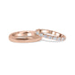 Olena Oval Brilliant Cut Diamond Band 2/3