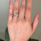 Twisted Infiniti Diamond Engagement Ring