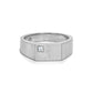 Rectangular Flat Signet Ring