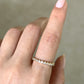 Round Brilliant Bezel Set Eternity Band