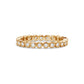 Round Brilliant Bezel Set Eternity Band