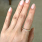 Round Brilliant Bezel Set Eternity Band
