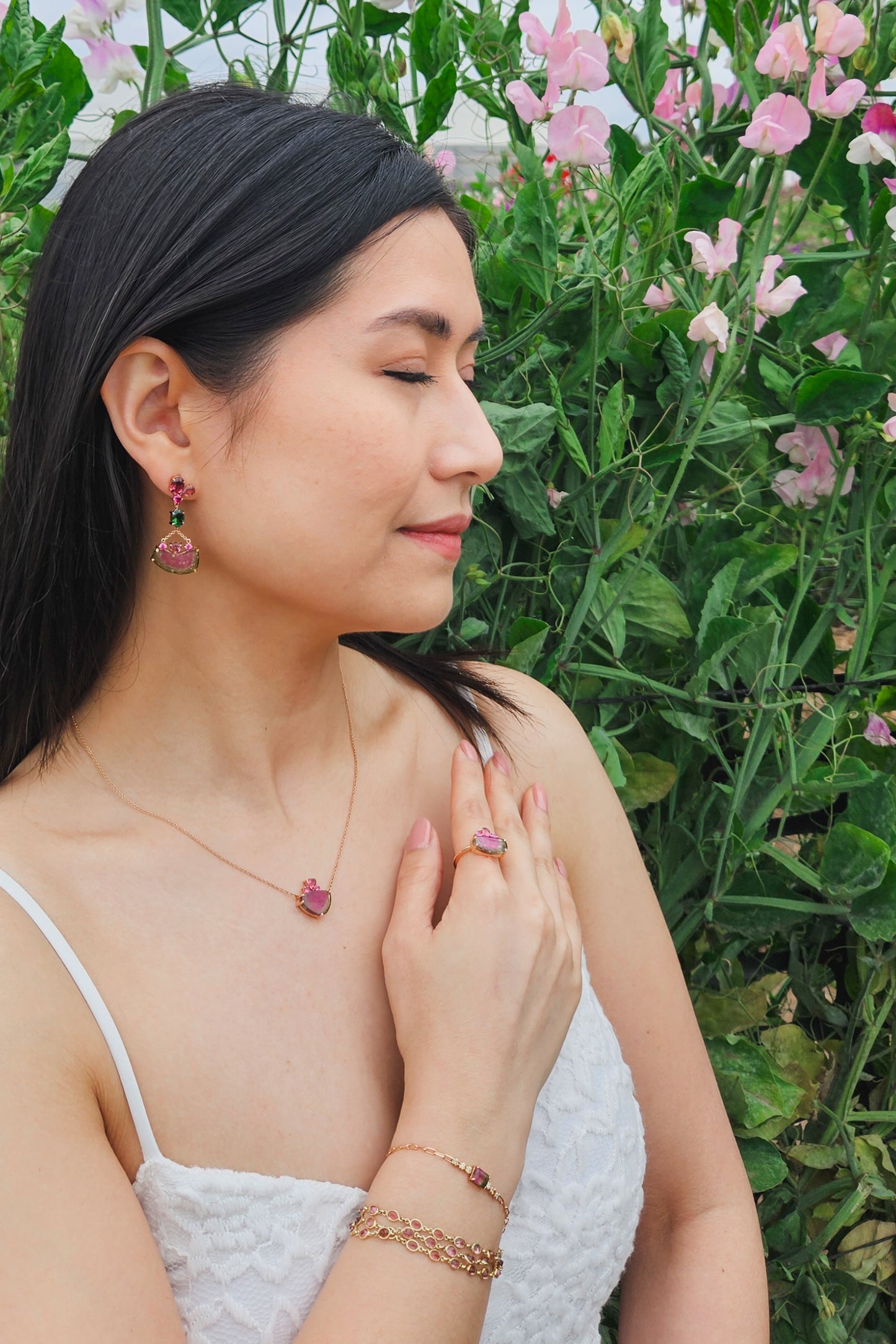 Watermelon Dangle Drop Earrings