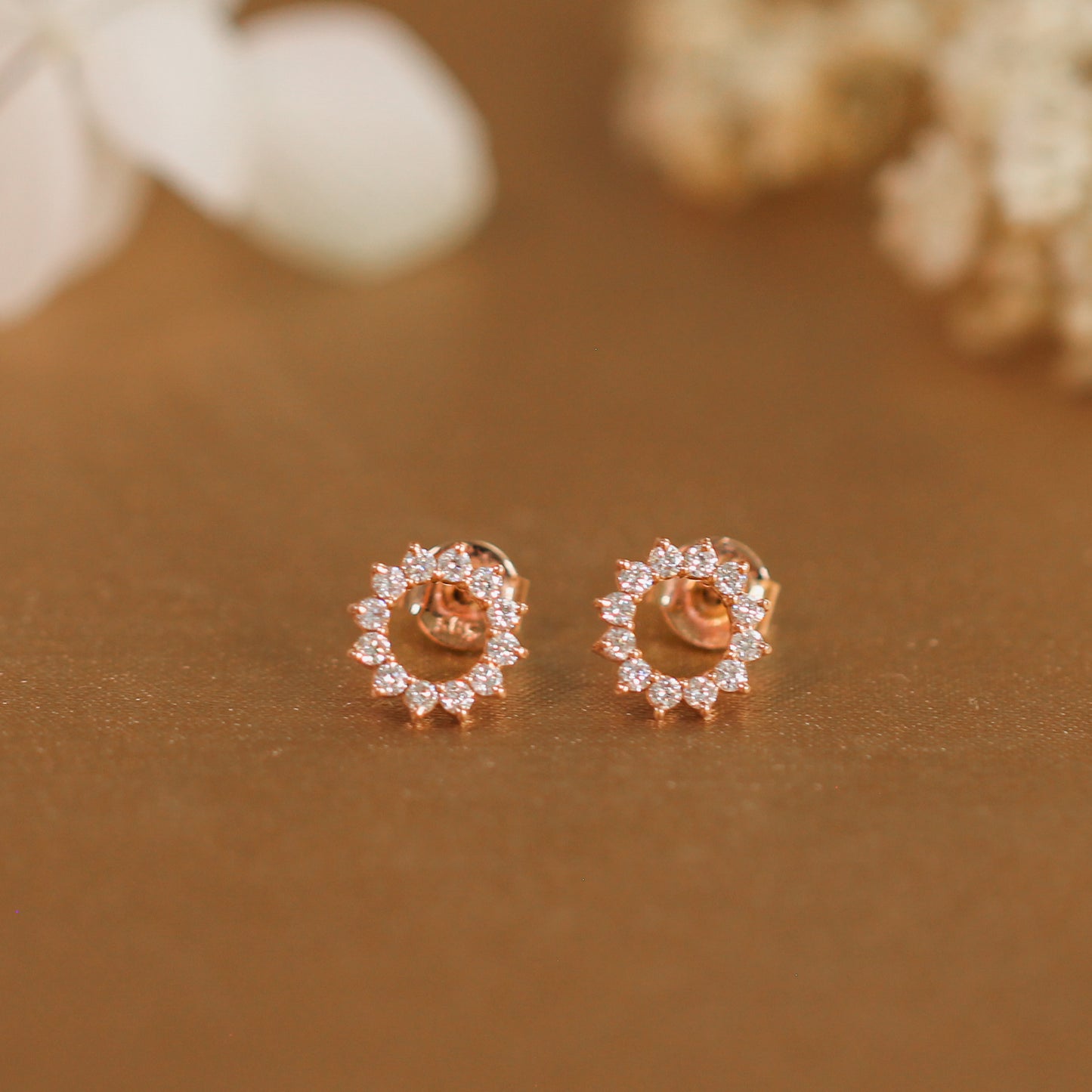 Sunburst Stud Earrings
