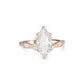 Verdelle Marquise Diamond Botanical Engagement Ring