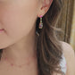Watermelon Slice Drop Earrings