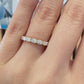 Olena Oval Brilliant Cut Diamond Eternity Band