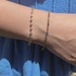 Diamond Bubble Line Bracelet