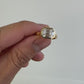 Mosaic Emerald Diamond Ring
